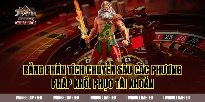 Bảng Phân Tích Chuyên Sâu Các Phương Pháp Khôi Phục Tài Khoản